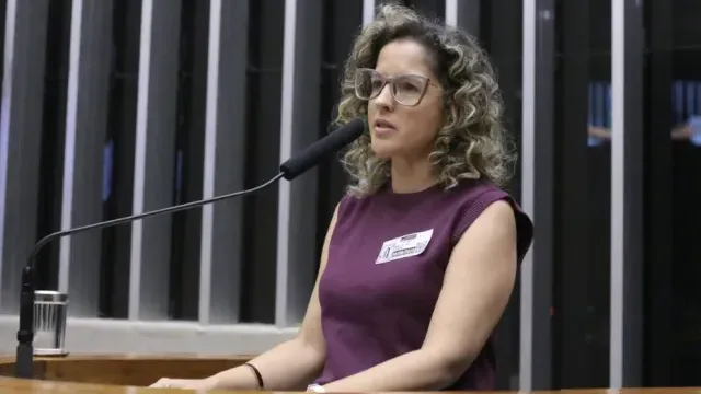 Roberta Jacarandá, chefe de relações institucionais do Conselho Digital, em fala durante comissão geral que debateu a proteção de crianças e adolescentes.